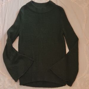 Forever 21 Dark Green Turtleneck Sweater